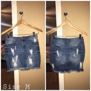Jean skirt